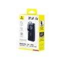 Powerbank 20000mAh 67W ze zwijanym kablem USB-C - czarny