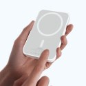 Powerbank K26 10000mAh 20W USB-A USB-C MagSafe - biały