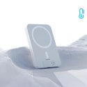 Powerbank K26 10000mAh 20W USB-A USB-C MagSafe - biały
