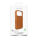 Etui silikonowe z ochroną aparatu i aluminiowymi przyciskami na iPhone 17 Pro MagSafe - pomarańczowe