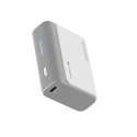 Powerbank 10000mAh USB-A USB-C 30W - szary