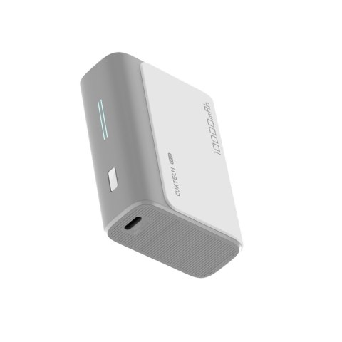 Powerbank 10000mAh USB-A USB-C 30W - szary
