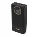 Powerbank 20000mAh USB-A USB-C K12Pro 22.5W PD - czarny