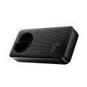 Powerbank z wyświetlaczem cyfrowym 20000mAh USB-A USB-C 22.5W - czarny