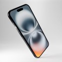 Szkło hybrydowe z czarną ramką do iPhone 16 Plus / iPhone 15 Pro Max / iPhone 15 Plus Flexible Glass D3O