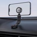Uchwyt samochodowy do smartfona z ładowarką magnetyczną na deskę rozdzielczą MagSafe 15W - czarny