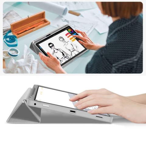 Etui pokrowiec na Samsung Galaxy Tab S9 11.0 / S9 FE / S10 FE / S10 Lite 10.9 - szary