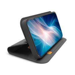 Etui z klapką miejscem na kartę na Samsung Galaxy A57 Wallet Smooth - czarne