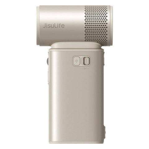 Mini dmuchawa przenośny wiatrak 5w1 9000mAh USB - brązowy