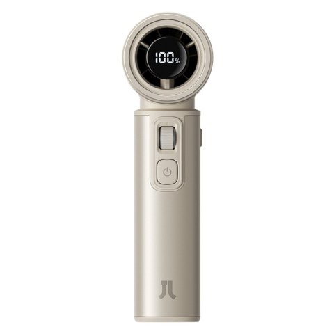 Mini dmuchawa przenośny wiatrak 5w1 9000mAh USB - brązowy