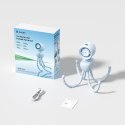 Mini wentylator na wózek dziecięcy z elastycznym tripodem 5000mAh - niebieski