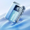Mini wentylator wiatrak przenośny ze smyczą 4500mAh - niebieski