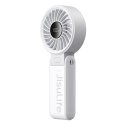 Mini wiatrak wentylator przenośny 5 prędkości 3600mAh USB-C - szary