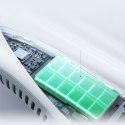 Wentylator przenośny wiatrak na szyję 4000mAh - szary