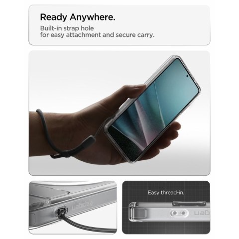 Etui pokrowiec na Samsung Galaxy S26+ Ultra Hybrid S Mag MagSafe - przezroczysto biały