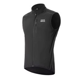 Kamizelka rowerowa termiczna rozmiar XXXXL - czarna
