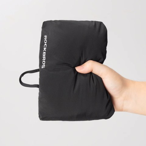 Kamizelka rowerowa termiczna rozmiar XXXXL - czarna