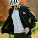 Koszulka rowerowa Diamond z długim rękawem rozmiar XXL - biała