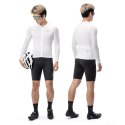 Koszulka rowerowa Diamond z długim rękawem rozmiar XXXL - biała