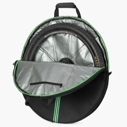 Pokrowiec transportowy na koło rowerowe śr. 74cm - czarny