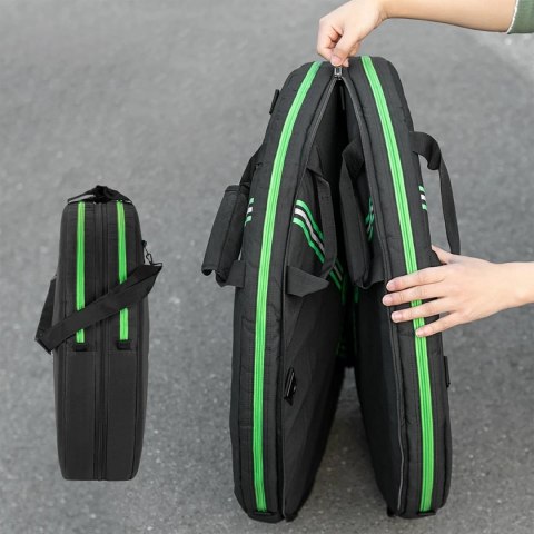 Pokrowiec transportowy na koło rowerowe śr. 74cm - czarny
