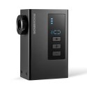 Pompka akumulatorowa kompresor LED 420mAh 120 psi - czarna