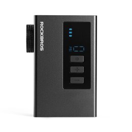 Pompka akumulatorowa kompresor LED 420mAh 120 psi - czarna