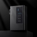 Pompka akumulatorowa kompresor LED 420mAh 120 psi - czarna