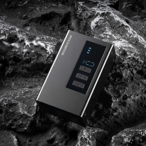 Pompka akumulatorowa kompresor LED 420mAh 120 psi - czarna