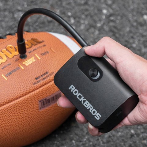 Pompka akumulatorowa kompresor do opon akcesoriów sportowych Schrader USB-C 70 psi
