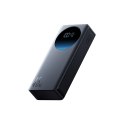 Powerbank 20000 mAh USB-A USB-C z wyświetlaczem cyfrowym 45 W - czarny