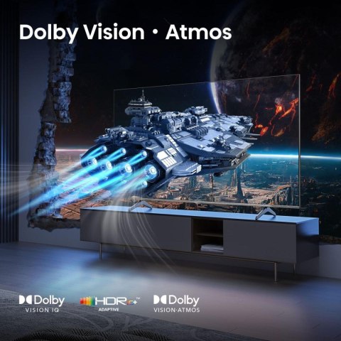 Telewizor Hisense 100E7Q Pro QLED 100" 4K Ultra HD 144Hz VIDAA Dolby Atmos Czarny