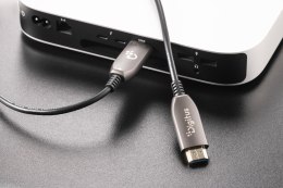 Digitus Hybrydowy kabel światłowodowy HDMI AOC, UHD 8K, 60 m