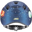 Kask rowerowy dziecięcy UVEX Kid 2 CC Dark Blue Rocket Matt 46-52 cm