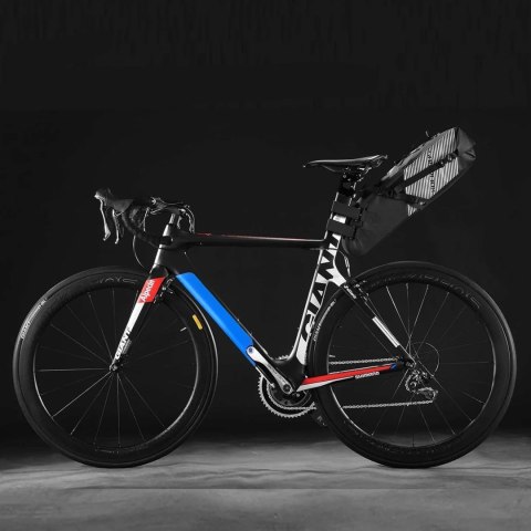 Torba rowerowa wodoodporna podsiodłowa 10L - czarny