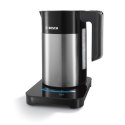 Bosch | Kettle | TWK7203 | With electronic control | 2200 W | 1.7 L | Stainless steel | 360° rotational base | Stainless steel/
