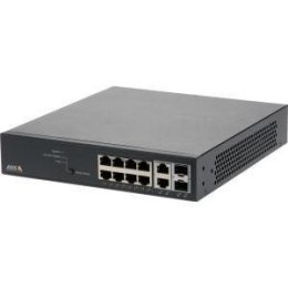 Axis 01191-002 przełącznik sieciowy Zarządzany Gigabit Ethernet (10/100/1000) Obsługa PoE Czarny