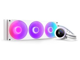 NZXT CHŁODZENIE WODNE KRAKEN PLUS 360 RGB LCD BIAŁE