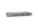 LevelOne FEP-1612W120 - Przełącznik - 16 x 10/100 (PoE+) - Możliwość montażu w szafie - PoE+ (480 W)