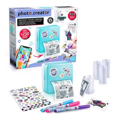 Natychmiastowa drukarka kieszonkowa Canaltoys