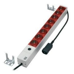 Listwa zasilająca MicroConnect 8-portowa 19