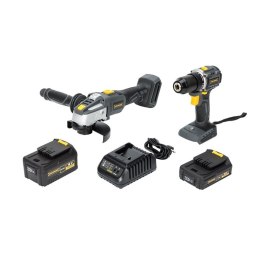 Zestaw narzędzi TOOL SET CD-B0A18 AG-B0118E 18V BL 2+4AH