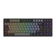 AKKO Black & Gold 5087S Gaming Tastatur, RGB - Akko V3 Cream Yellow Pro Switches, ISO DE, schwarz & gold