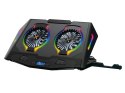 Conceptronic THYIA02B podkładka chłodząca do laptop 43,2 cm (17") Czarny