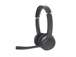 Conceptronic POLONA04B słuchawki/zestaw słuchawkowy Przewodowy i Bezprzewodowy Opaska na głowę Połączenia/muzyka USB Type-C Blue