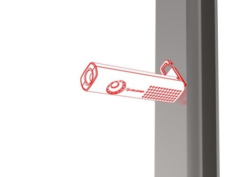 Ledlenser 502735 oświetlenie robocze Czarny LED 12 W