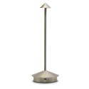 RealPower 463605 lampa stołowa LED Aluminium