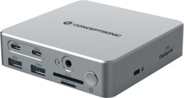 Stacja dokująca CONCEPTRONIC 15-1 USB-C->2xHDMI/2xUSB-C/4xUSB-A/+80W si
