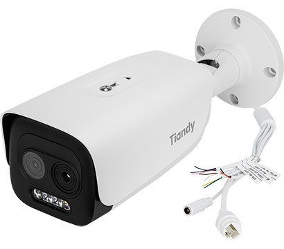 Hybrydowa kamera termowizyjna IP TC-C35LQ SPEC:I5W/E/Y/T/6MM/V4.2 6.8 mm - 720p, - 5 Mpx 6 mm TIANDY