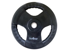 RUBBER PLATE WITH HANDLE CUT 15KG